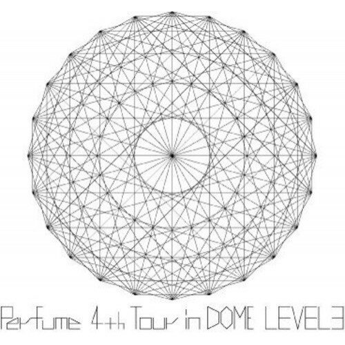 Perfume 4th Tour in DOME 「LEVEL3」(Blu-ray) (通常版)Perfumeパフューム ぱふゅーむ　発売日 : 2014年4月09日　種別 : BD　JAN : 4988005819451　商品番号 : UPXP-1002【収録内容】BD:11.Opening2.Enter the Sphere3.Spring of Life4.Magic of Love5.1mm6.Clockwork7.ポイント8.ふりかえるといるよ9.Sleeping Beauty10.Party Maker11.Spending all my time12.コンピューターシティ13.エレクトロ・ワールド14.ジェニーはご機嫌ななめ15.ワンルーム・ディスコ16.未来のミュージアム17.「P.T.A.」のコーナー18.だいじょばない19.ポリリズム20.チョコレイト・ディスコ21.MY COLOR22.Dream Land