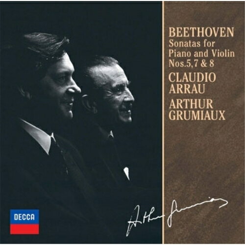 CD / アルテュール・グリュミオー / ベートーヴェン:ヴァイオリン・ソナタ 第5番(春)・第7番・第8番 (限定盤) / UCCD-9854