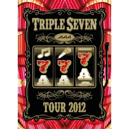 DVD / AAA / AAA TOUR 2012 -777- TRIPLE SEVEN / AVBD-92016