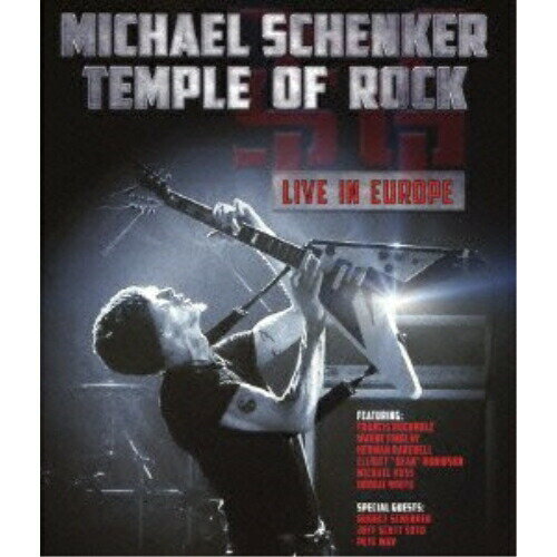 BD / マイケル・シェンカー / テンプル・オブ・ロック～ライヴ・イン・ヨーロッパ(Blu-ray) (解説コメント訳付) / KIXM-74