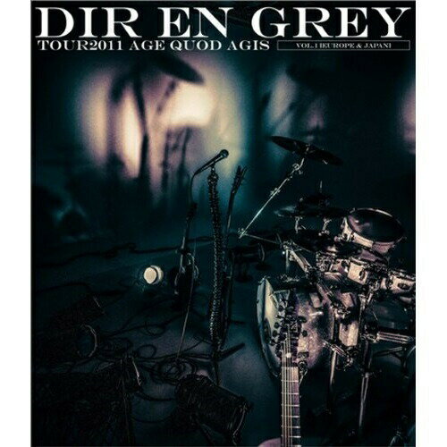 【新古品（未開封）】【BD】DIR EN GREYTOUR2011 AGE QUOD AGIS Vol.1[Europe&Japan](Blu-ray Disc) [SFXD-2]