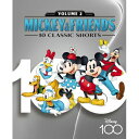 【アウトレット】 BD / ディズニーミッキー&フレンズ クラシック・コレクション MovieNEX ブルーレイ+DVDセット Disney100 エディション(数量限定)(Bl… / VWAS-7444