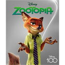 【アウトレット】 BD / ディズニーズートピア MovieNEX Disney100 エディション(数量限定)(Blu-ray Disc+DVD) / VWAS-7447