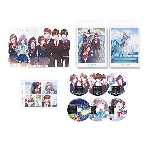 【取寄商品】BD / TVアニメ / 色づく世界の明日から Blu-ray BOX(新装版)(Blu-ray) (3Blu-ray+3CD) / BIXA-9049
