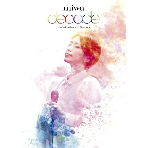 BD / miwa / miwa ”ballad collection” live 2021 〜decade〜(Blu-ray) (Blu-ray+CD) / SRXL-378