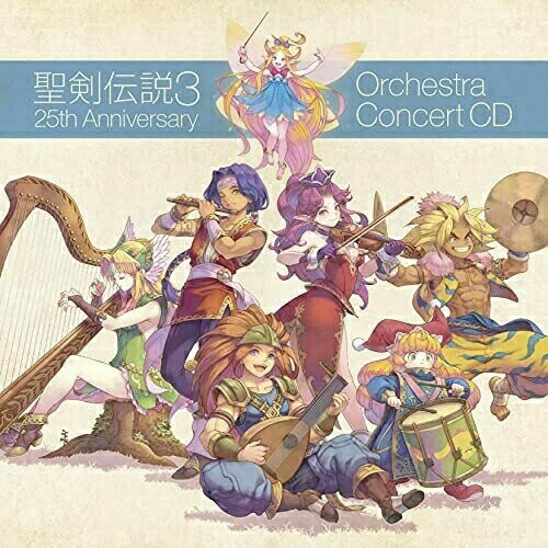 CD / ゲーム・ミュージック / 聖剣伝説3 25th Anniversary Orchestra Concert CD (ライナーノーツ) / SQEX-10893