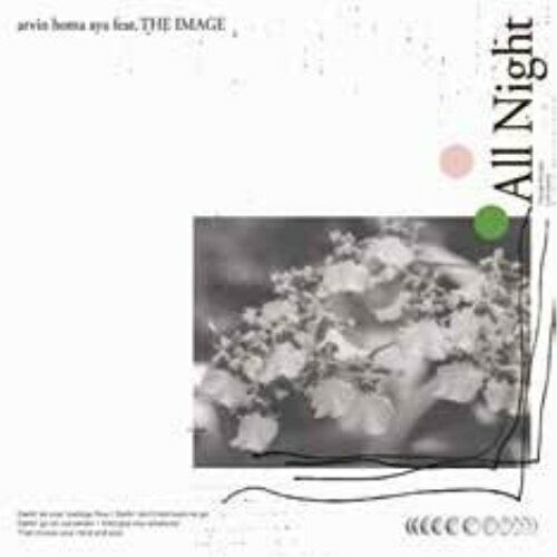 【取寄商品】EP / arvin homa aya feat.THE IMAGE / All Night (ドーナツホール盤) (限定生産盤) / 86XARD-1
