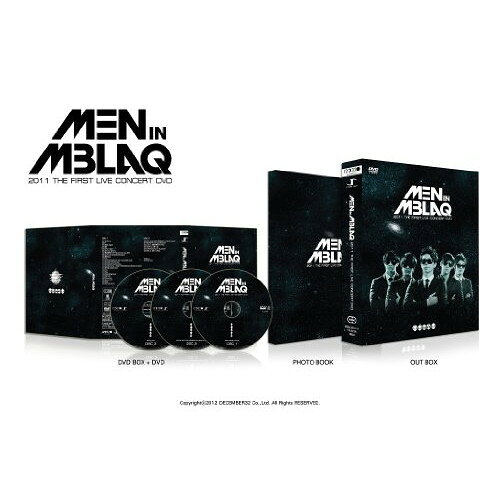 MEN in MBLAQ 2011 THE 1st LIVE CONCERT DVDMBLAQエムブラック えむぶらっく　発売日 : 2012年6月27日　種別 : DVD　JAN : 4517331013112　商品番号 : SSBX-2513