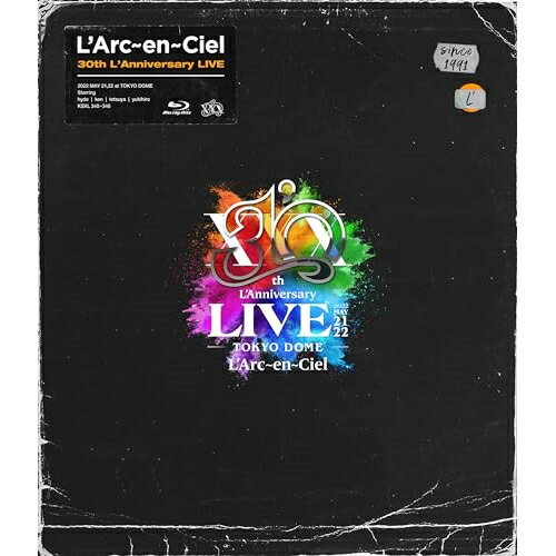 BD / L'Arc-en-Ciel / 30th L'Anniversary LIVE(Blu-ray) (通常盤) / KSXL-345