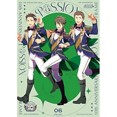 【 お取り寄せにお時間をいただく商品となります 】　・入荷まで長期お時間をいただく場合がございます。　・メーカーの在庫状況によってはお取り寄せが出来ない場合がございます。　・発送の都合上すべて揃い次第となりますので単品でのご注文をオススメいたします。　・手配前に「ご継続」か「キャンセル」のご確認を行わせていただく場合がございます。　当店からのメールを必ず受信できるようにご設定をお願いいたします。 THE IDOLM＠STER SideM 10th ANNIVERSARY P＠SSION 06 FRAMEFRAMEフレーム ふれーむ　発売日 : 2025年1月08日　種別 : CD　JAN : 4540774191017　商品番号 : LACA-19101【収録内容】CD:11.スターチスを束にして2.ULTIMATE FLAME3.勇敢なるキミへ4.MISSION is ピースフル!5.Swing Your Leaves6.スリーブレス7.リビングアイズヒーロー8.Plus 1 Good Day!9.SOOTHING PLACE10.ONE to DREAM!11.Amber Color Oasis12.「また明日」の約束をCD:21.スターチスを束にして(Off Vocal)2.ULTIMATE FLAME(Off Vocal)3.Swing Your Leaves(握野英雄 ソロVer.)4.Swing Your Leaves(木村龍 ソロVer.)5.Swing Your Leaves(信玄誠司 ソロVer.)