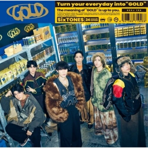CD / SixTONES / GOLD (通常盤) / SECJ-106