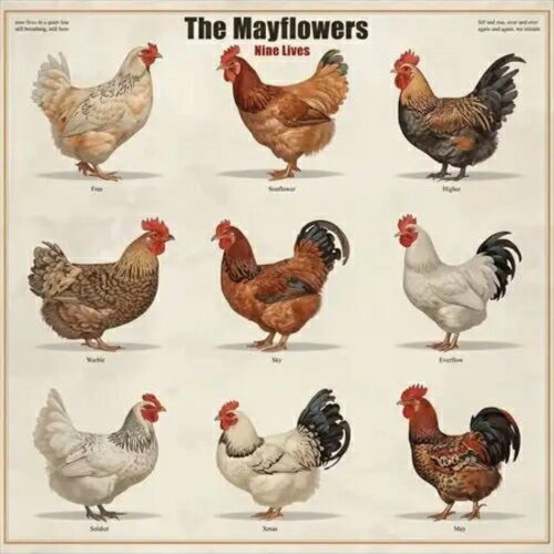 Pop JAPANizu - 【取寄商品】CD / The Mayflowers / Nine Lives / ROCP-9X