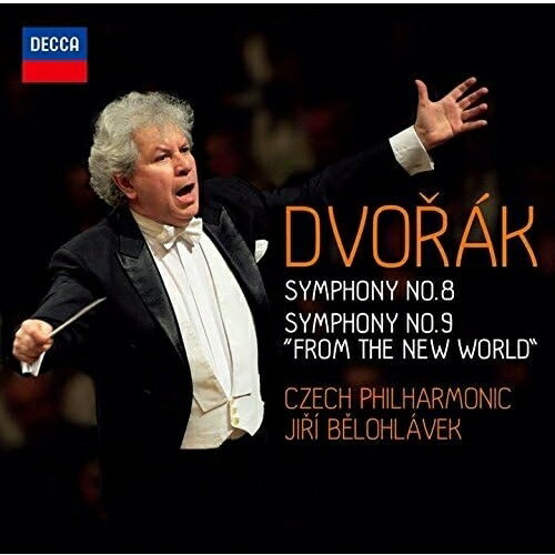 ドヴォルザーク:交響曲第8番・第9番(新世界より) (SHM-CD)イルジー・ビエロフラーヴェクビエロフラーベク イルジー びえろふらーべく いるじー　発売日 : 2017年4月26日　種別 : CD　JAN : 4988031208984　商品番号 : UCCD-51007【商品紹介】インターナショナル化が進む現代の楽壇において、いまだに魅惑的なその個性を輝かせているチェコ・フィルハーモニー管弦楽団。その創設期にドヴォルザークも自作を指揮した由緒正しいオーケストラによる交響曲第8番&第9番(新世界より)。2012年に20年振りに首席指揮者に復帰したビエロフラーヴェクと新たな歴史を告げた録音。【収録内容】CD:11.交響曲 第8番 ト長調 作品88 第1楽章:Allegro con brio2.交響曲 第8番 ト長調 作品88 第2楽章:Adagio3.交響曲 第8番 ト長調 作品88 第3楽章:Allegretto grazioso-Molto vivace4.交響曲 第8番 ト長調 作品88 第4楽章:Allegro ma non troppo5.交響曲 第9番 ホ短調 作品95(新世界より) 第1楽章:Adagio-Allegro molto6.交響曲 第9番 ホ短調 作品95(新世界より) 第2楽章:Largo7.交響曲 第9番 ホ短調 作品95(新世界より) 第3楽章:Scherzo.Molto vivace8.交響曲 第9番 ホ短調 作品95(新世界より) 第4楽章:Allegro con fuoco