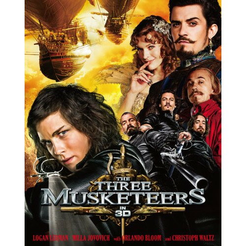 【アウトレット】 BD / ローガン・ラーマン三銃士 王妃の首飾りとダ・ヴィンチの飛行船 3D&2Dブルーレ..