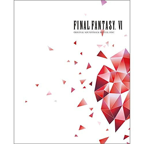 FINAL FANTASY VI ORIGINAL SOUNDTRACK REVIVAL DISC (Blu-ray Disc Music) (ライナーノーツ)ゲーム・ミュージック　発売日 : 2019年3月27日　種別 : ディジタルディ　JAN : 4988601466783　商品番号 : SQEX-20062【商品紹介】1994年発売後、累計出荷・ダウンロード販売本数:430万本以上(2018年9月現在)のセールスを記録した家庭用ゲームソフト『FINAL FANTASY VI』。その懐かしのゲーム映像が楽しめる(リバイバル)サントラが登場!音楽は「プレリュード」「ビッグブリッヂの死闘」ほか、FINAL FANTASYシリーズの作曲家として数々の名曲を生み出してきた植松伸夫による楽曲を収録。ブックレットには当時のゲーム開発スタッフによるスペシャルコメントを収録。選びきれない名シーンの数々から厳選したプレイ映像と演出を、ぎゅっと凝縮されたBlu-ray Disc 1枚で手軽に楽しめます。【収録内容】ディジタルディスク ソノタ:11.予兆2.炭坑都市ナルシェ3.目覚め4.ロックのテーマ5.戦闘6.勝利のファンファーレ7.エドガー、マッシュのテーマ8.魔導士ケフカ9.霊峰コルツ10.反乱分子11.シャドウのテーマ12.帝国の進軍13.カイエンのテーマ14.許されざる者15.迷いの森16.魔列車17.獣ケ原18.ガウのテーマ19.蛇の道20.街角の子供達21.戒厳令22.セリスのテーマ23.幻獣を守れ!24.決戦25.メタモルフォーゼ26.ティナのテーマ27.運命のコイン28.テクノdeチョコボ29.永遠に、レイチェル30.スラム・シャッフル31.スピナッチ・ラグ32.序曲33.アリア34.婚礼のワルツ〜決闘35.大団円36.セッツァーのテーマ37.ジョニー・C・バッド38.ガストラ帝国39.魔導研究所40.飛空艇ブラックジャック41.ん?242.モグのテーマ43.ストラゴスのテーマ44.リルムのテーマ45.幻獣界46.魔大陸47.大破壊48.死闘49.レスト・イン・ピース50.死界51.あの日から...52.仲間を求めて53.ゴゴのテーマ54.墓碑銘55.からくり屋敷56.ウーマロのテーマ57.狂信集団58.邪神の塔59.妖星乱舞60.蘇る緑61.プレリュード62.街2(ゲーム未収録曲)(BONUS MP3 TRACK)63.街3(ゲーム未収録曲)(BONUS MP3 TRACK)64.トロイア国(リメイク)(BONUS MP3 TRACK)