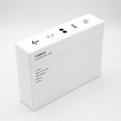 TOMOO LIVE BOX 2022-2024(Blu-ray) (数量限定生産版)TOMOOトモオ ともお　発売日 : 2025年5月21日　種別 : BD　JAN : 4524135239044　商品番号 : PCXP-60134【収録内容】BD:11.HONEY BOY2.らしくもなくたっていいでしょう3.酔ひもせす4.雨でも花火に行こうよ5.スコール6.River7.レモン8.窓9.泳げない10.風に立つ11.ロマンスをこえよう12.オセロ13.Friday14.POP'N ROLL MUSIC15.Ginger16.金色のかげ17.What's Up?18.恋する10秒BD:21.金色のかげ(OP)(inst)2.オセロ3.恋する10秒4.らしくもなくたっていいでしょう5.shiosai6.雨でも花火に行こうよ7.いってらっしゃい8.179.ベーコンエピ10.好きっていって11.ピアス12.ナイトウォーク13.Cinderella14.ロマンスをこえよう15.夜明けの君へ16.HONEY BOY17.夢はさめても18.Friday19.金色のかげ20.I hope,21.GingerBD:31.夢はさめても2.恋する10秒3.HONEY BOY4.酔ひもせす5.176.Grapefruit Moon7.Mellow8.雨粒をつけたまま9.What's Up?10.窓11.レモン12.ベーコンエピ13.Cinderella14.Friday15.オセロ16.POP'N ROLL MUSIC17.夜明けの君へ18.Super Ball19.スーパースター20.Ginger21.PresentBD:41.金木犀2.らしくもなくたっていいでしょう3.ベーコンエピ4.あわいに5.Grapefruit Moon他