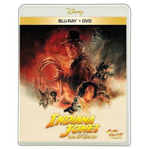 【取寄商品】BD / 洋画 / インディ・ジョーンズと運命のダイヤル(Blu-ray) (Blu-ray+DVD) / WDXF-1036