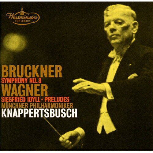 CD / ハンス・クナッパーツブッシュ / ブルックナー:交響曲第8番(1892年初出版＝シャルク改訂版) ワーグナー:ジークフリート牧歌/歌劇(ローエングリン)第1幕への前奏曲 舞台神聖祝典劇(パルジファル)第1幕への前奏曲 (UHQCD) (限定盤) / UCCW-9063 felista-21884227 Felista玉光堂 パッケージ画像