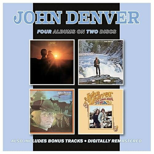 【取寄商品】CD / ジョン・デンバー / エアリー/ロッキー・マウンテン・ハイ/フェアウェル・アンドロメダ/バック・ホーム・アゲインプラス・ボーナス・トラックス / CDSOL-72463