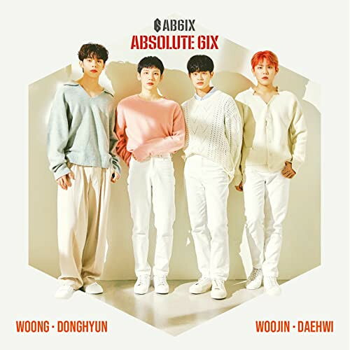 ABSOLUTE 6IX (歌詞付) (通常盤)AB6IXエイビーシックス えいびーしっくす　発売日 : 2021年11月24日　種別 : CD　JAN : 4988002912520　商品番号 : VICL-65566【商品紹介】”Wanna One”でも活動したメンバー2人を含む、K-POP4人組ボーイズグループ、”AB6IX”ついにJAPANデビュー!デビュー曲「BREATHE」、ファンから人気の高いファンソング「SHINING STARS」、先日リリースし公開したMVが2600万回を記録した「CLOSE」に加え、メンバーが初めて制作した思い出の楽曲「HOLLY WOOD」の英語バージョンを収録。【収録内容】CD:11.BREATHE -Japanese ver.-2.CHERRY -Japanese ver.-3.CLOSE -Japanese ver.-4.HOLLYWOOD -English ver.-5.SHINING STARS -Japanese ver.-