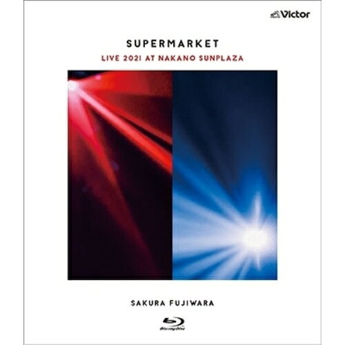 BD / 藤原さくら / 「SUPERMARKET」Live 2021 at 中野サンプラザ(Blu-ray) / VIXL-348