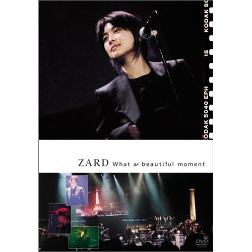 What a beautiful momentZARDザード ざーど　発売日 : 2005年6月08日　種別 : DVD　JAN : 4582137880671　商品番号 : ONBD-7040【収録内容】DVD:11.揺れる想い2.この愛に泳ぎ疲れても3.もう少し あと少し…4.あの微笑みを忘れないで5.世界はきっと未来の中6.You and me(and…)7.もっと近くで君の横顔見ていたい8.明日を夢見て9.瞳閉じて10.心を開いて11.あなたを感じていたい12.愛が見えない13.Today is another day14.来年の夏も15.My Baby Grand 〜ぬくもりが欲しくて〜16.君がいない17.マイ フレンド18.負けないで19.pray20.止まっていた時計が今動き出した21.Don't you see!DVD:21.EXTRA SHOTS IN TOUR PART.12.EXTRA SHOTS IN TOUR PART.23.PHOTO BOOK4.DISCOGRAPHY