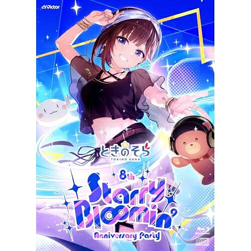 ときのそら 8th Anniversary Party「Starry Bl∞min'」(Blu-ray) (Blu-ray+2CD) (歌詞付) (初回限定盤)ときのそらトキノソラ ときのそら　発売日 : 2026年4月22日　種別 : BD　JAN : 4988002953363　商品番号 : VIZL-2528