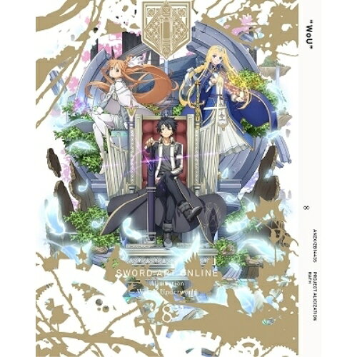 BD / TVアニメ / ソードアート・オンライン アリシゼーション War of Underworld 8(Blu-ray) (Blu-ray+CD) (完全生産限定版) / ANZX-14435