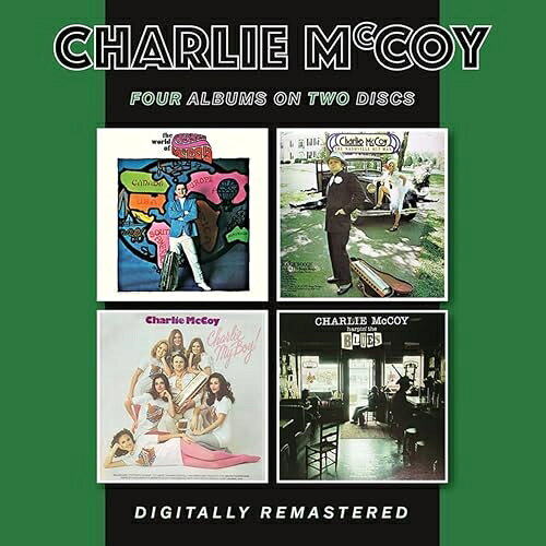 Blues - 【取寄商品】CD / チャーリー・マッコイ / ザ・ワールド・オブ・チャーリー・マッコイ/ザ・ナッシュヴィル・ヒット・マン/チャーリー・マイ・ボーイ!/ハーピン・ザ・ブルース / CDSOL-72707
