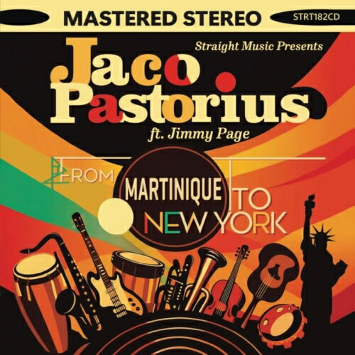 【取寄商品】CD / ジャコ・パストリアス・アンド・ジミー・ペイジ / フロム・マルティニーク・トゥ・ニューヨーク / VSCD-4825