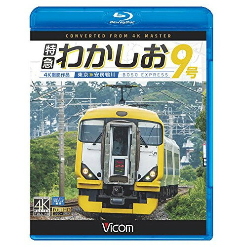 【取寄商品】BD / 趣味教養 / 特急わかしお9号 4K撮影 東京〜安房鴨川(Blu-ray) / VB-6729