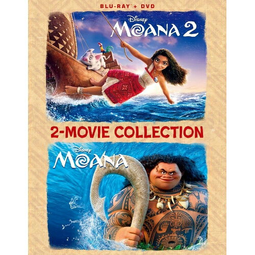 [주문 상품] BD / 디즈니 / 모아나와 전설의 바다 : 2 무비 컬렉션 (Blu-ray) (2Blu-ray+2DVD) / WDXA-1201
