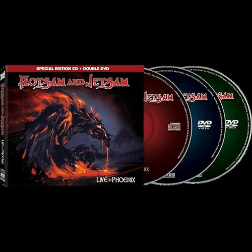 【取寄商品】CD / フロットサム&ジェットサム / ライヴ・イン・フェニックス (CD+2...