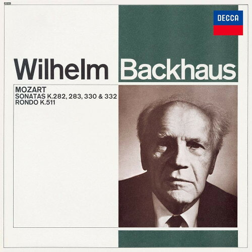 SACD / ヴィルヘルム・バックハウス / モーツァルト:ピアノ・ソナタ第4番・第5番・第10番・第12番、ロンド (SHM-SACD) (初回生産限定盤) / UCGD-9126