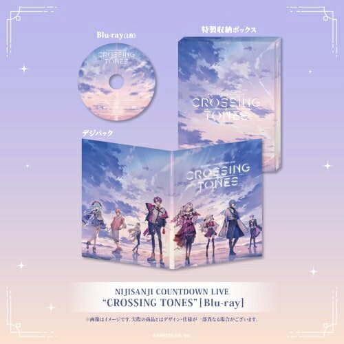 BD / にじさんじ / NIJISANJI COUNTDOWN LIVE ”CROSSING TONES”(Blu-ray) / ACN-30031