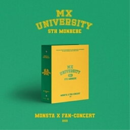 MONSTA X / 2021 FAN-CONCERT : MX UNIVERSITY【アウトレット】