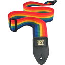 ERNIE BALL 4044 ギターストラップ レインボー POLYPRO STRAP RAINBOW ポリプロ・ストラップ