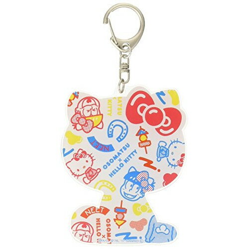 アニメグッズ / おそ松さん×サンリオキャラクターズ アクリルキーホルダー おそ松×キティ【アウトレット】
