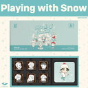  TinyTAN MESSAGE CHOCOLATE Playing with snow 6枚(アクリルマグネット1枚入り)