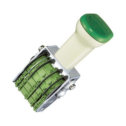 コクヨ 回転印 欧文飛日付 5号(小切手用)・明朝体 (コクヨ)