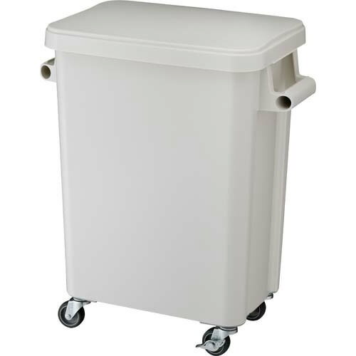 リス 厨房用キャスターペール45L グレー 排水栓付W505×D305×H595mm (リス) リス 厨房用キャスターペール45L グレー 排水栓付W505×D305×H595mm (リス)
