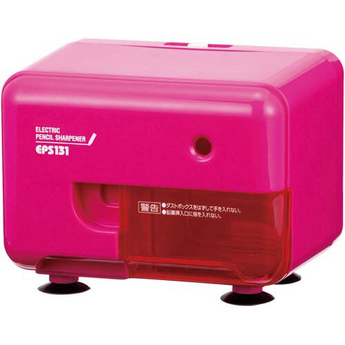 アスカ 電動シャープナーEPS131ピンク 外形8mmまでの木製鉛筆対応 (アスカ)