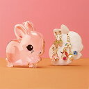 【送料無料】 うさぎケース入イヤリング&リングセット (ユニコーン)SUNHOSEKI(4)