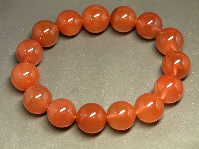 パワーストーン 天然石 大粒 レッドラビットヘアルチル ルチルクォーツ 水晶 ブレスレット 14〜15mm 【Felistone】 RAHRB37