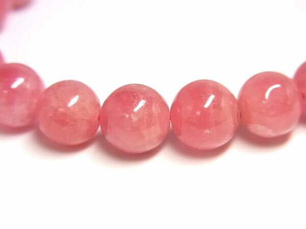 パワーストーン 天然石 インカローズ ロードクロサイト ブレスレット 8mm 【Felistone】 RhodochrositeB14