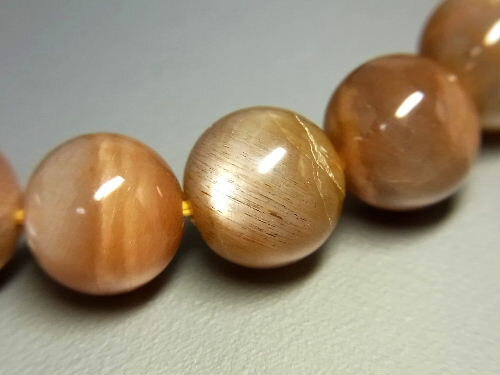 パワーストーン 天然石 サンストーン 日長石 ブレスレット 11mm 【Felistone】 SunstoneB11