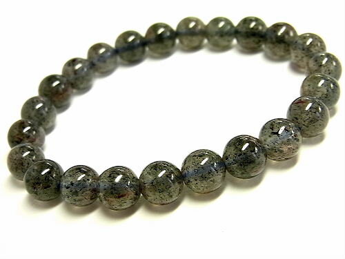 パワーストーン 天然石 ブルーストロベリークォーツ 藍苺水晶 ブレスレット 8.5mm 【Felistone】 StrawberryB11