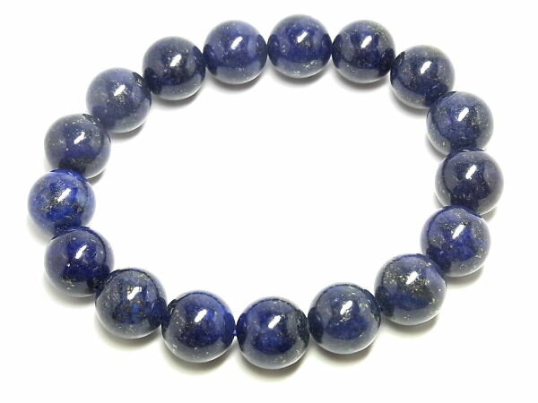 パワーストーン 天然石 ラピスラズリ 瑠璃石 青金石 ブレスレット 12mm 【Felistone】 LapisB25