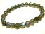 パワーストーン 天然石 ラブラドライト 曹灰長石 ブレスレット 7.5～8mm 【Felistone】 LabradoriteB08