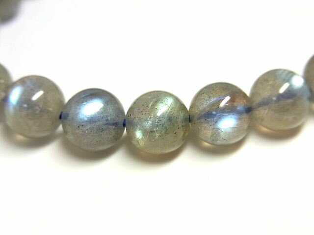 パワーストーン 天然石 ラブラドライト 曹灰長石 ブレスレット 8.5〜9mm 【Felistone】 LabradoriteB21